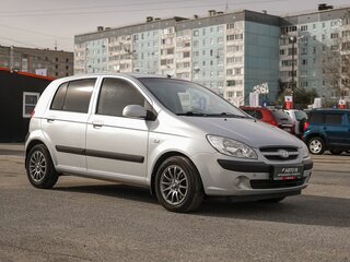 2007 Hyundai Getz I Рестайлинг, серебристый, 499000 рублей, вид 4