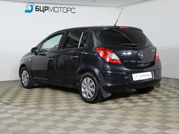 2012 Opel Corsa D Рестайлинг II, чёрный, 399990 рублей - вид 6