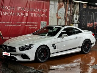 2017 Mercedes-Benz SL-Класс AMG 63 AMG III (R231) Рестайлинг, белый, 10500000 рублей, вид 1