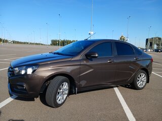 2021 Lada (ВАЗ) Vesta I, коричневый, 1100000 рублей, вид 2