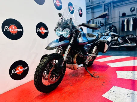 2020 Moto Guzzi V85 TT, синий, 730000 рублей, вид 4