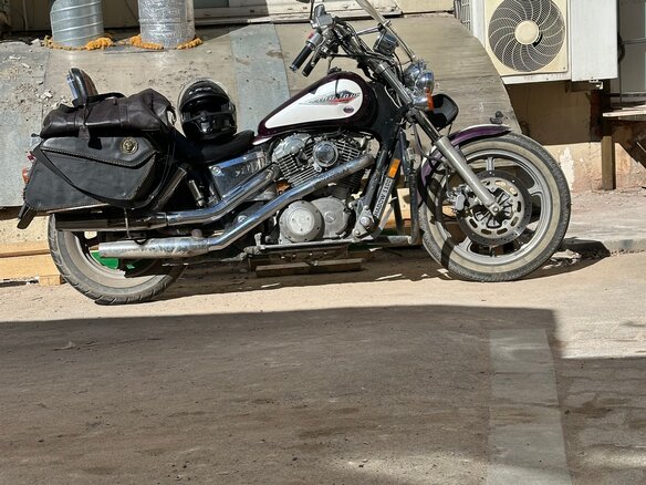1995 Honda VT 1100, белый, 350000 рублей - вид 2
