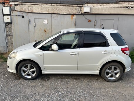 2009 Suzuki SX4 I (Classic) Рестайлинг, белый, 1100000 рублей, вид 5