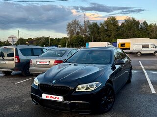 2016 BMW 5 серии 520d VI (F10/F11/F07) Рестайлинг, чёрный, 2390000 рублей, вид 1