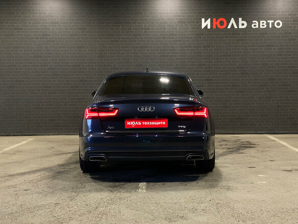 2018 Audi A6 IV (C7) Рестайлинг, чёрный - вид 5