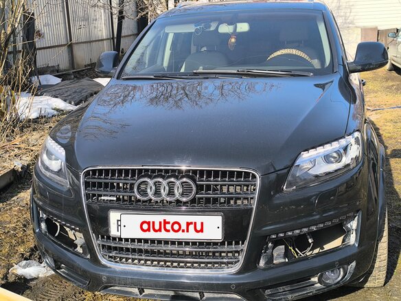 2008 Audi Q7 I (4L), синий, 950000 рублей - вид 1