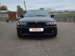 2001 BMW 3 серии 318i IV (E46), чёрный, 430000 рублей, вид 3