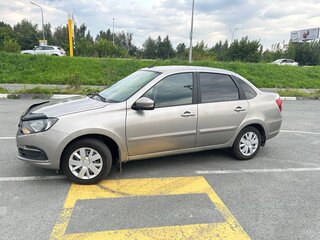 2019 Lada (ВАЗ) Granta I Рестайлинг, серебристый, 498000 рублей, вид 3