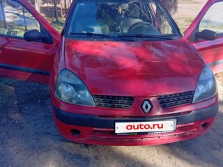 2002 Renault Symbol I Рестайлинг, красный, 199000 рублей, вид 2