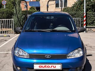 2007 Lada (ВАЗ) Kalina I, синий, 300000 рублей, вид 3