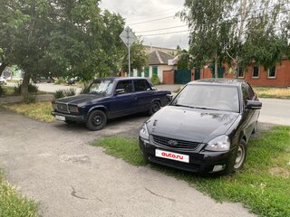 2007 Lada (ВАЗ) 2107, синий, 200000 рублей, вид 2