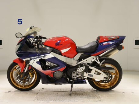 2002 Honda CBR 900RR Fireblade, синий, 400000 рублей, вид 3