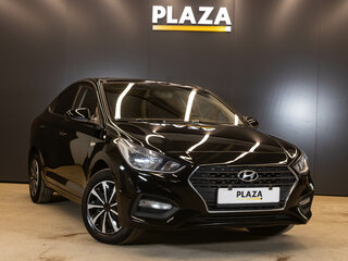 2019 Hyundai Solaris II, чёрный, 1099000 рублей, вид 2