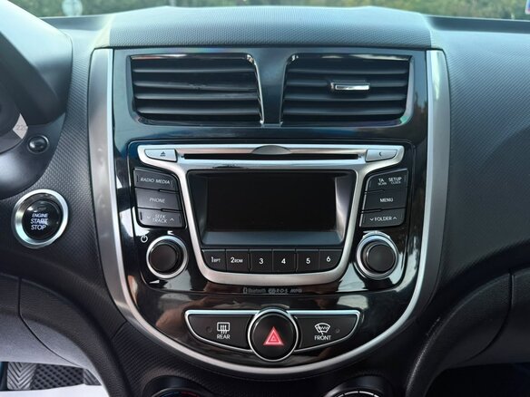 2016 Hyundai Solaris I Рестайлинг, синий - вид 11
