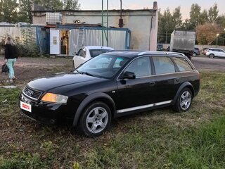2002 Audi A6 allroad I (C5), чёрный, 600000 рублей, вид 4