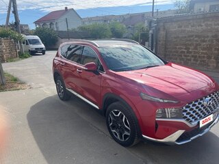 2021 Hyundai Santa Fe IV Рестайлинг, красный, 3650000 рублей, вид 2