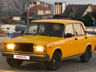 1988 Lada (ВАЗ) 2107, жёлтый, 130000 рублей, вид 2