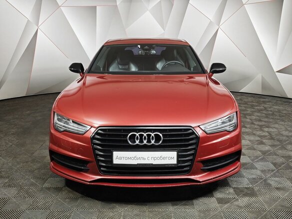 2016 Audi A7 I (4G) Рестайлинг, красный - вид 6