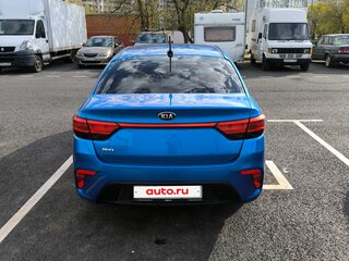 2017 Kia Rio IV, синий, 1200000 рублей, вид 4