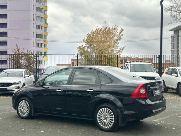 2009 Ford Focus II Рестайлинг, чёрный, 459000 рублей - вид 6