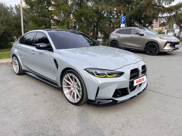 2022 BMW M3 Competition Package VI (G80), серый, 8599999 рублей - вид 21