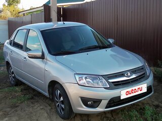 2015 Lada (ВАЗ) Granta I, серый, 535000 рублей, вид 1