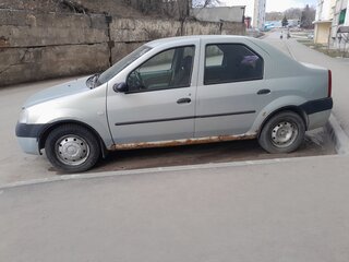 2007 Renault Logan I, серый, 195000 рублей, вид 4