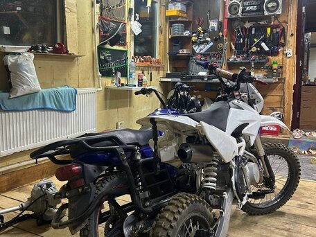 2017 BSE MX 125, белый, 65000 рублей, вид 3