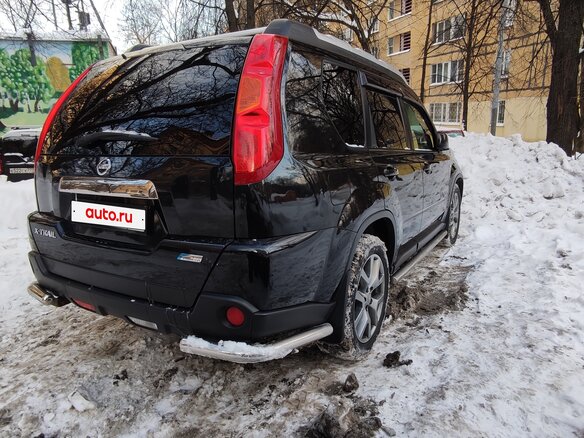 2010 Nissan X-Trail II, чёрный, 1100000 рублей - вид 6