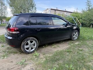 2011 Volkswagen Golf VI, чёрный, 860000 рублей, вид 5