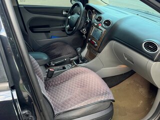 2008 Ford Focus II Рестайлинг, чёрный, 630000 рублей, вид 5