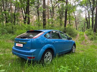 2008 Ford Focus II Рестайлинг, синий, 525000 рублей, вид 4