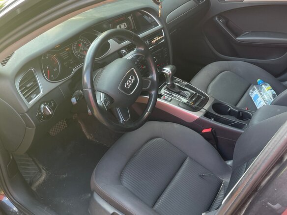 2014 Audi A4 IV (B8) Рестайлинг, серый, 1400000 рублей - вид 10