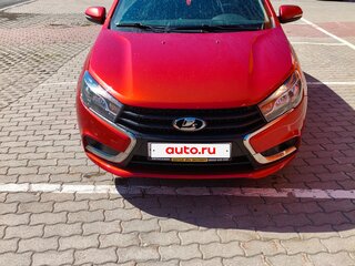 2022 Lada (ВАЗ) Vesta I, красный, 1150000 рублей, вид 2