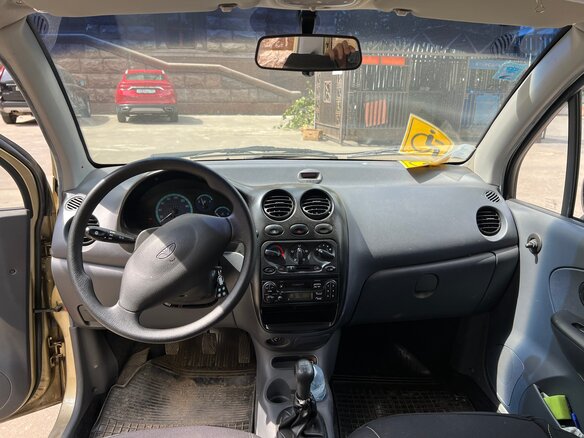 2007 Daewoo Matiz I Рестайлинг, жёлтый - вид 6