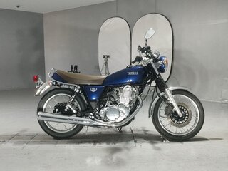 2021 Yamaha SR400, синий, 527000 рублей, вид 1