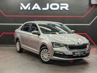 2022 Skoda Rapid II, серебристый, 1625000 рублей, вид 3