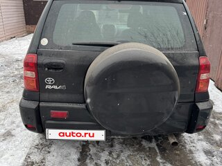 2005 Toyota RAV4 II (XA20) Рестайлинг, чёрный, 889000 рублей, вид 2