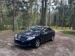 2012 Toyota Corolla X (E140, E150) Рестайлинг, синий, 1300000 рублей, вид 3