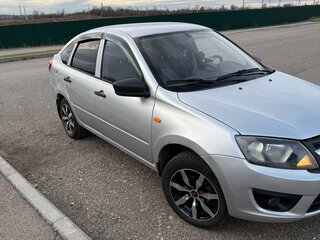 2015 Lada (ВАЗ) Granta I, серебристый, 345000 рублей, вид 1