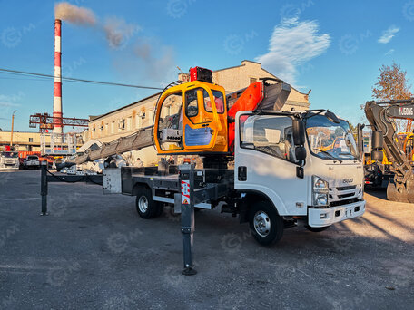 2026 Isuzu Автовышки, серебристый, 6751853 рублей, вид 4