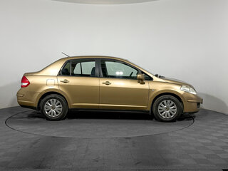 2008 Nissan Tiida I, коричневый, 303000 рублей, вид 4
