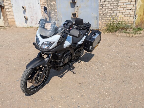 2014 Suzuki V-Strom DL 650, белый, 500000 рублей - вид 1
