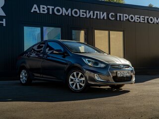 2011 Hyundai Solaris I, серый, 630000 рублей, вид 1
