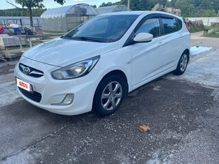 2012 Hyundai Solaris I, белый, 830000 рублей, вид 1