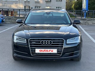 2014 Audi A8 Long III (D4) Рестайлинг, чёрный, 1650000 рублей, вид 2