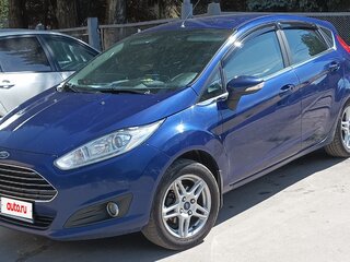 2015 Ford Fiesta Mk6 Рестайлинг, синий, 900000 рублей, вид 2