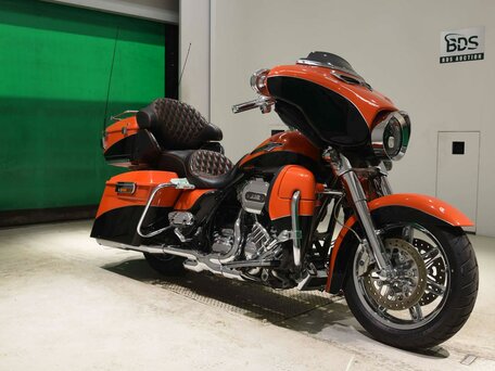 2011 Harley-Davidson Electra Glide, оранжевый, 1199000 рублей, вид 3