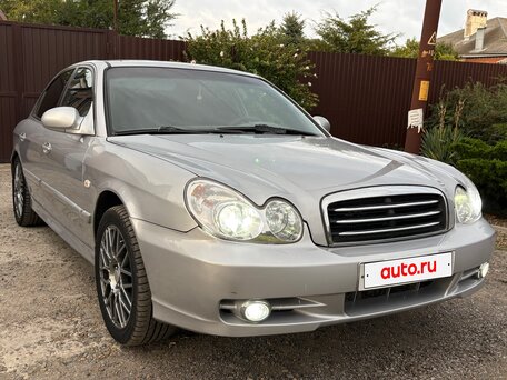 2006 Hyundai Sonata ТагАЗ IV (EF) Рестайлинг, серебристый, 550000 рублей, вид 3