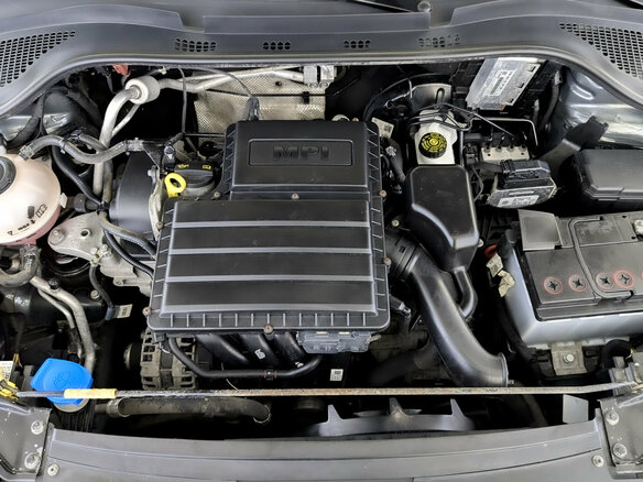 2021 Volkswagen Polo VI, серый - вид 8